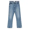 Frame Jeans With Belt Loops In Blue