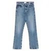 Frame Jeans With Belt Loops In Blue