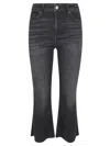 Frame Le Crop Mini Boot Raw Fray Jeans