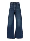Frame Ultra-high Waist Flare Jeans With Side Slits For Women In Multi