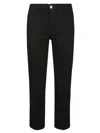 Frame Denim Le High Straight Leg Jeans In Black