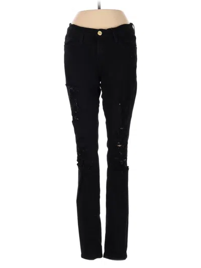 Pre-owned Frame Jeans In Black