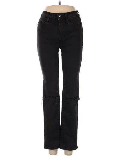 Pre-owned Frame Jeans In Black