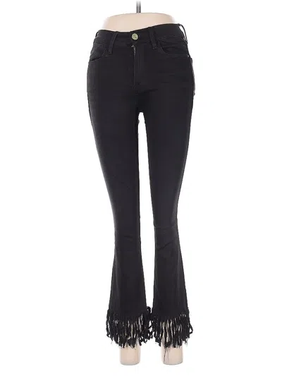 Pre-owned Frame Jeans In Black