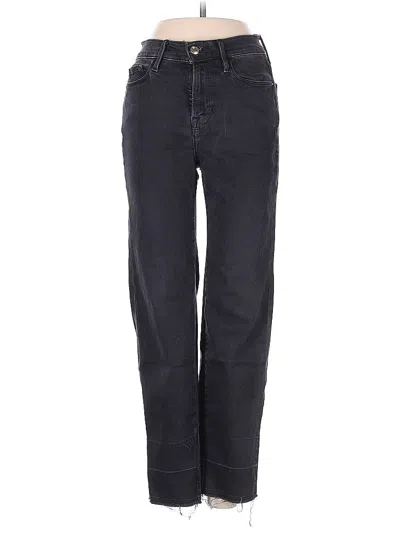 Pre-owned Frame Jeans In Black