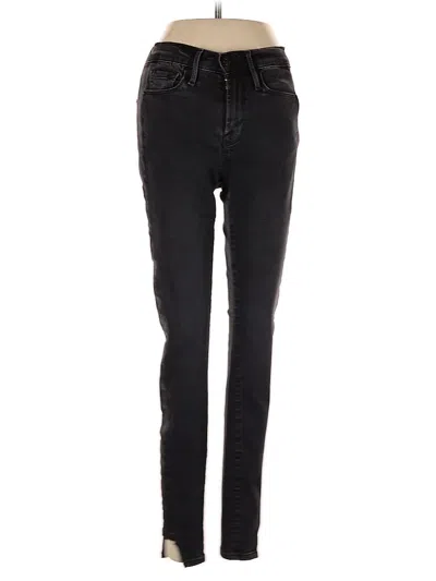 Pre-owned Frame Jeans In Black