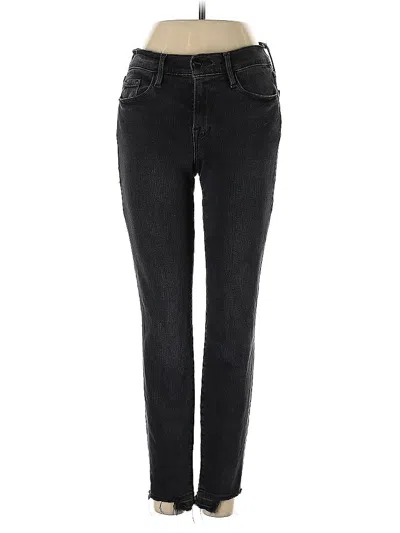 Pre-owned Frame Jeans In Black