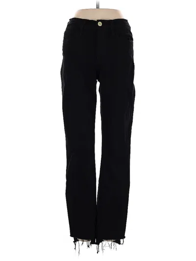 Pre-owned Frame Jeans In Black