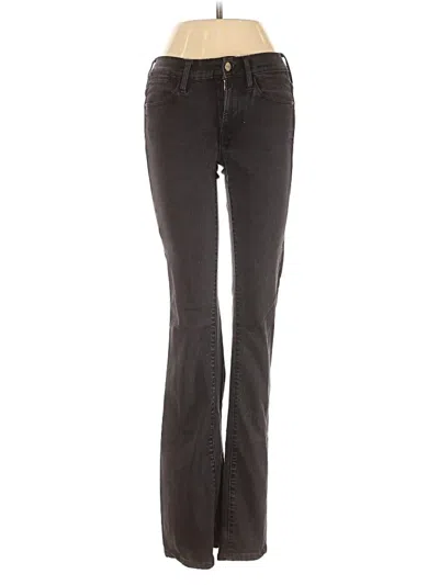 Pre-owned Frame Jeans In Black