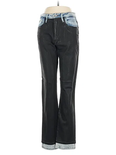 Pre-owned Frame Jeans In Black