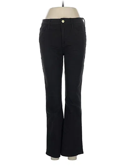 Pre-owned Frame Jeans In Black