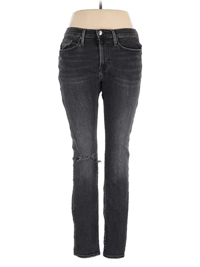 Pre-owned Frame Jeans In Black