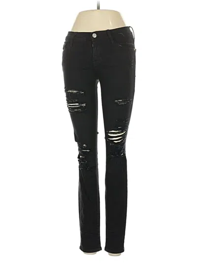 Pre-owned Frame Jeans In Black