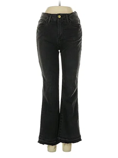 Pre-owned Frame Jeans In Black