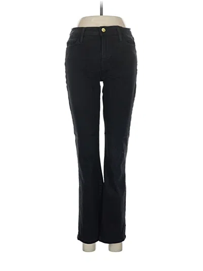 Pre-owned Frame Jeans In Black