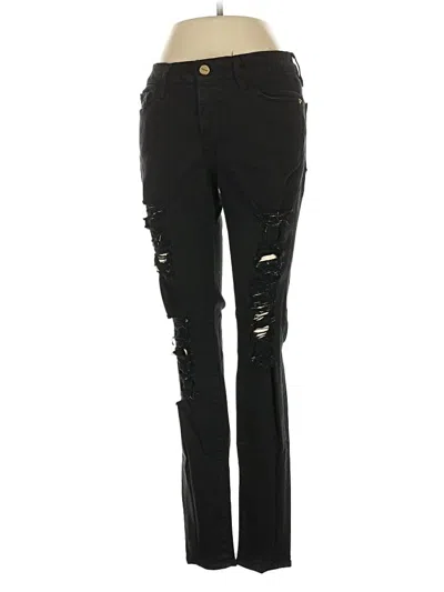 Pre-owned Frame Jeans In Black