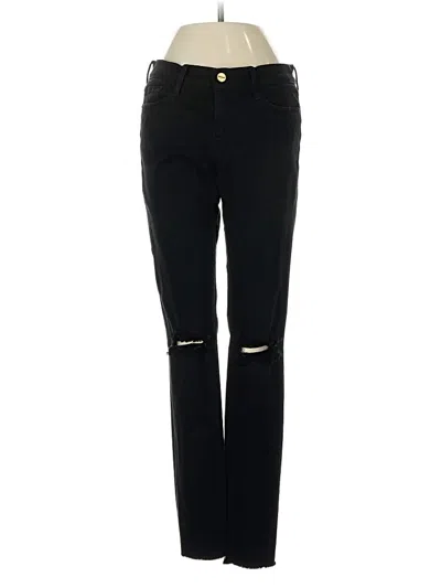 Pre-owned Frame Jeans In Black