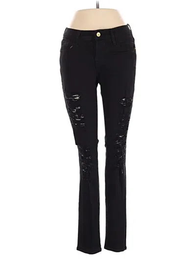 Pre-owned Frame Jeans In Black