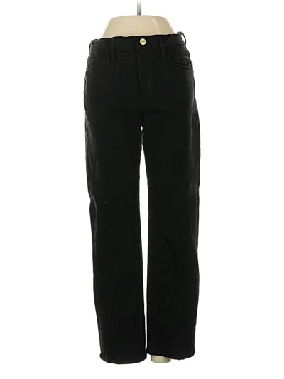 Pre-owned Frame Jeans In Black