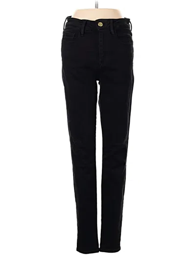 Pre-owned Frame Jeans In Black