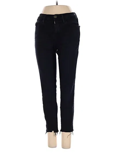 Pre-owned Frame Jeans In Black