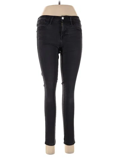 Pre-owned Frame Jeans In Black