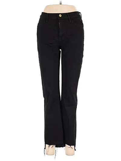 Pre-owned Frame Jeans In Black
