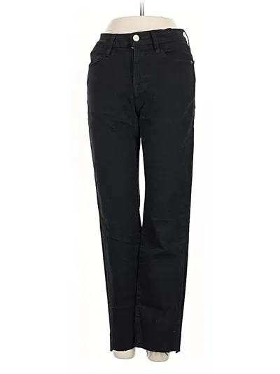 Pre-owned Frame Jeans In Black