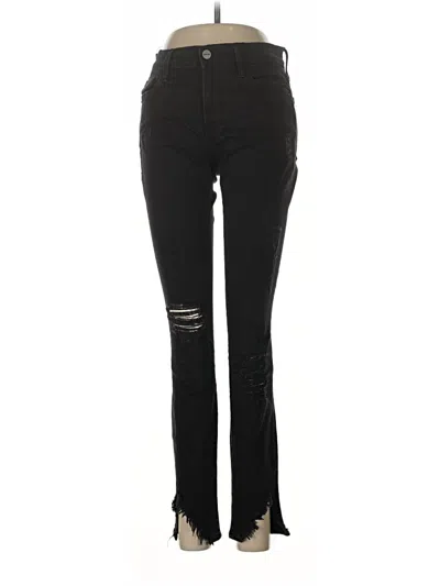Pre-owned Frame Jeans In Black