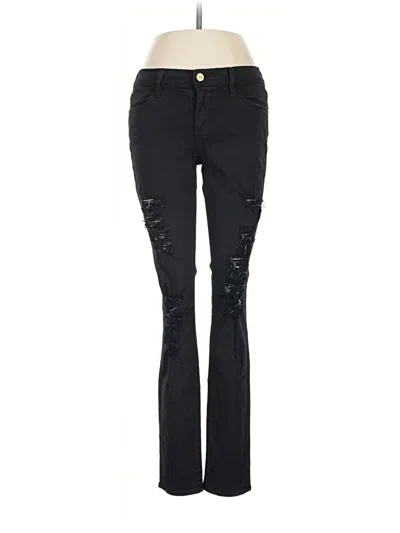 Pre-owned Frame Jeans In Black