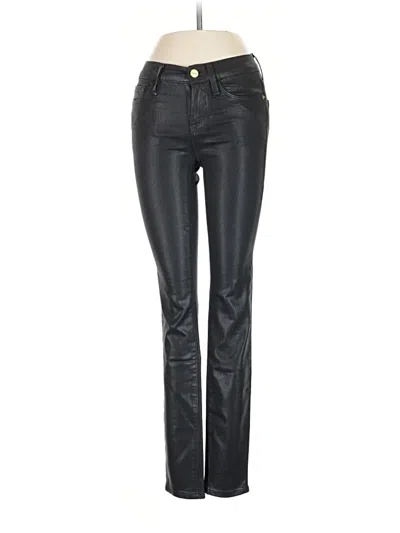 Pre-owned Frame Jeans In Black