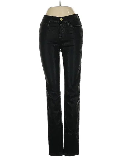 Pre-owned Frame Jeans In Black