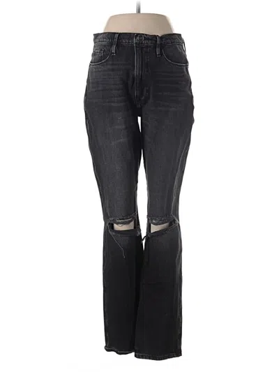 Pre-owned Frame Jeans In Black