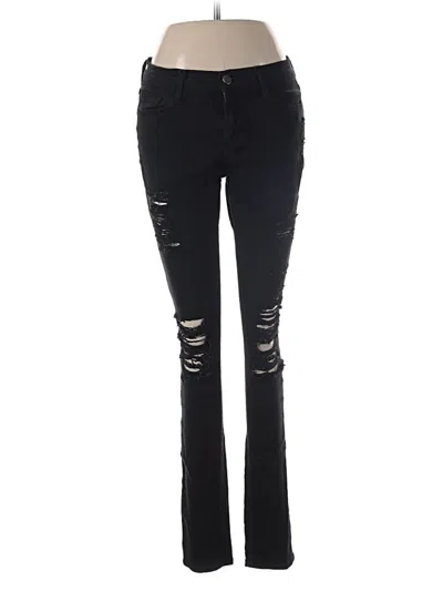 Pre-owned Frame Jeans In Black