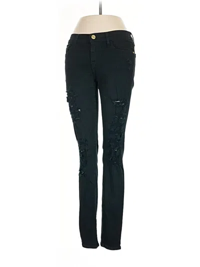 Pre-owned Frame Jeans In Black