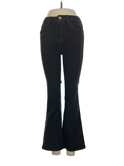 Pre-owned Frame Jeans In Black