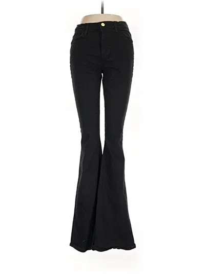 Pre-owned Frame Jeans In Black