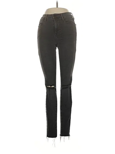 Pre-owned Frame Jeans In Black