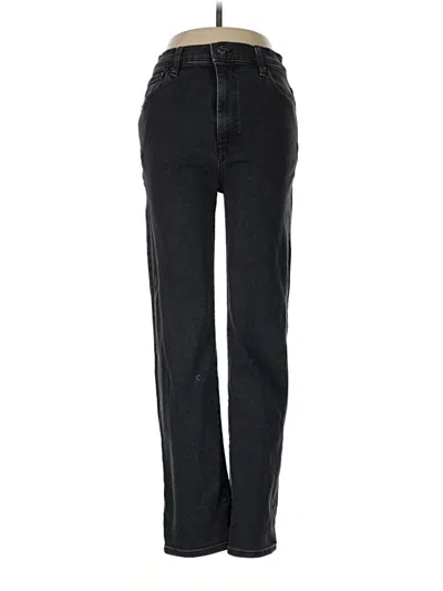 Pre-owned Frame Jeans In Black