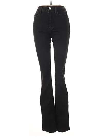 Pre-owned Frame Jeans In Black