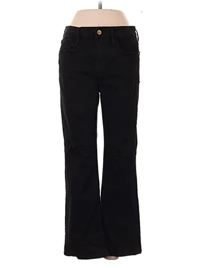 Pre-owned Frame Jeans In Black