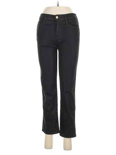 Pre-owned Frame Jeans In Black