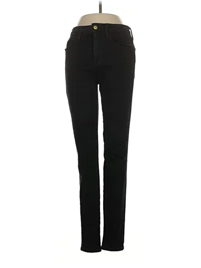 Pre-owned Frame Jeans In Black