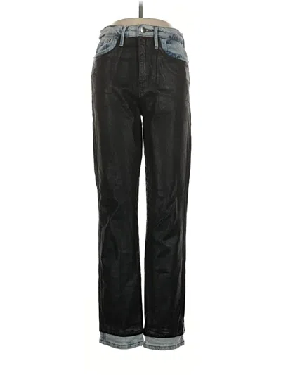 Pre-owned Frame Jeans In Black