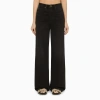 Frame Wide-leg Jeans 1978 Supernova Denim In Black