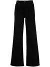 Frame Le Palazzo Crop Jeans In Slow Days In Blackthorn