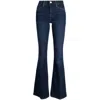 Frame Denim Flared Jeans In Blue
