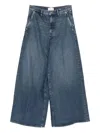 Frame The Drape Jeans In Blue