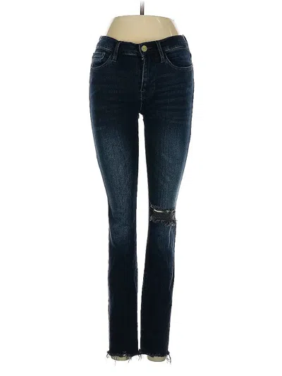 Pre-owned Frame Jeans In Blue