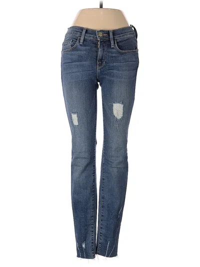 Pre-owned Frame Jeans In Blue